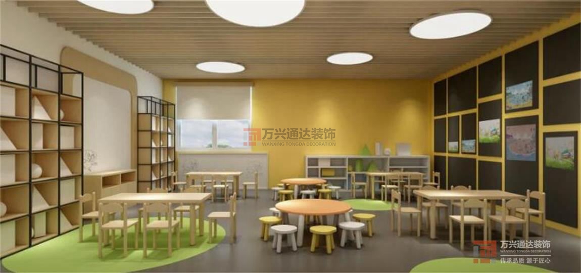 北京萬興通達(dá)辦公裝修項(xiàng)目-富嘉名城幼兒園裝修效果圖