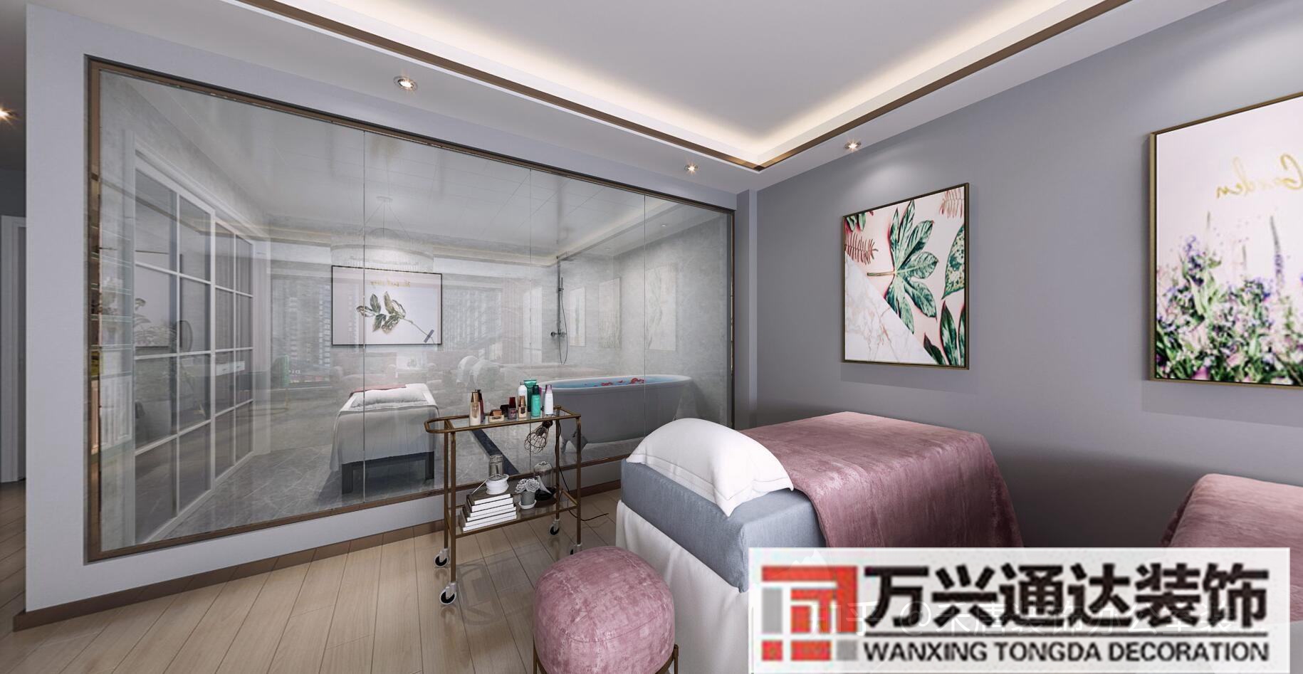 美容院裝修風(fēng)格效果圖美容院裝修風(fēng)格圖片簡單清新