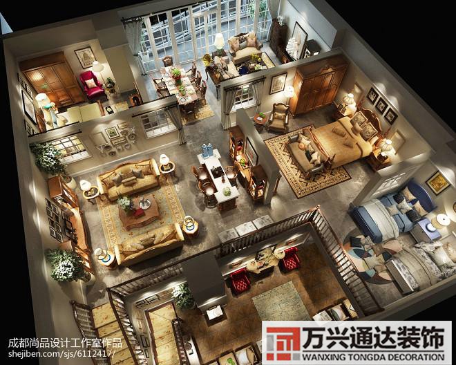 家具展廳裝修效果圖家具展展廳設(shè)計效果圖