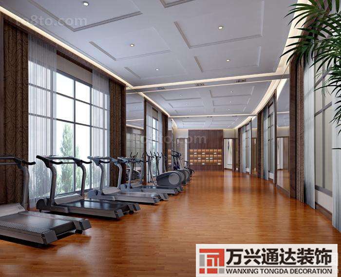 健身房裝修風(fēng)格效果圖家庭健身房裝修設(shè)計(jì)效果圖